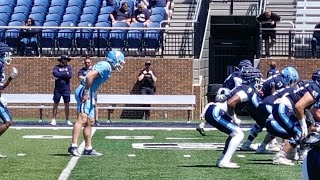 ODU concludes practice with spring game [upl. by Naginarb180]