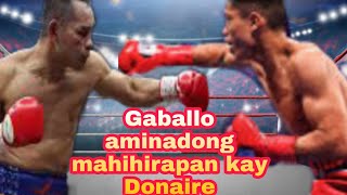 Reymart gaballo vs Nonito Donaire [upl. by Heater]