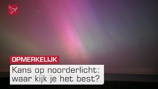 Noorderlicht in Flevoland Waar kun je het zien  Omroep Flevoland [upl. by Weslee]