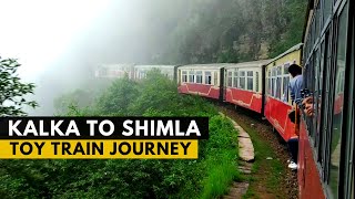 Kalka Shimla Train Journey  Toy Train Shimla [upl. by Sinnaiy]