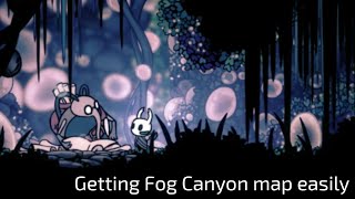 Hollow Knight Guides How to get Fog Canyon map [upl. by Notnad744]