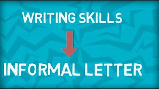 Informal Letter  How to write an Informal Letter  Format  Example [upl. by Dowlen]