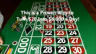 quotBest Roulette System for Beginners 20 Bankroll Beats the Casinoquot [upl. by Uile]