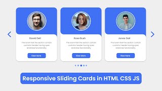 How to make Responsive Card Slider in HTML CSS amp JavaScript  SwiperJs [upl. by Onitsoga]