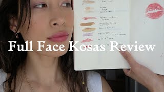 KOSAS FULL FACE REVIEW [upl. by Albie123]