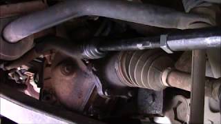 2006 Silverado inner and outer tie rod replacement [upl. by Merrielle]