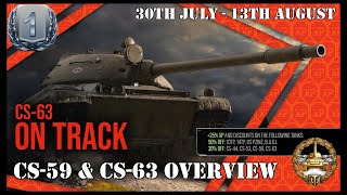 CS63 On Track Review Feat CS59 amp CS63 Polish Medium WOT Console  World Of Tanks Modern Armour [upl. by Langston631]