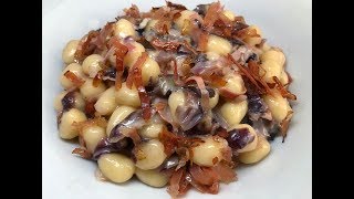 GNOCCHI CON RADICCHIO GORGONZOLA E SPECK DIRETTAMENTE IN PADELLA PRONTA IN 10 MINUTI MELAGODO [upl. by Georgette]