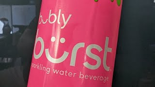 Bubly Burst watermelon lime review [upl. by Trammel]