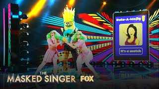 Nicole amp Thingamajig Are A Perfect Match  Season 2 Ep 9  THE MASKED SINGER [upl. by Washburn]