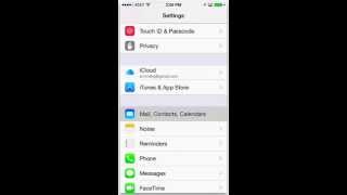 How to Create Subscribed Calendar ics ical on iPhone iOS 7 amp iOS 8 [upl. by Drahnreb593]