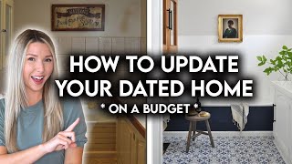 8 AFFORDABLE WAYS TO UPDATE A DATED HOME WITHOUT REMODELING [upl. by Gabrila]