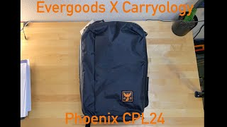 EVERGOODS x Carryology Phoenix CPL24 V2 Backpack [upl. by Arza]