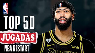 Top 50 Jugadas del Reinicio de la NBA 2020 Lo Mejor de lo Mejor  Echa un vistazo [upl. by Ordnazil984]