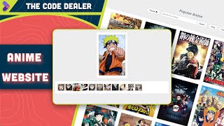 React Js Project Tutorial  Build An Anime Website API Project [upl. by Moreen]