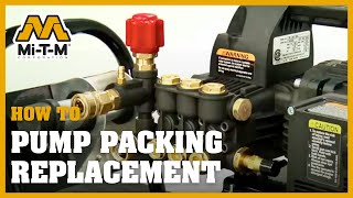 Pressure Washer Pump Packing Replacement [upl. by Wildermuth]