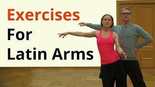 Basic Arm Exercises for Latin Dancing [upl. by Corri]