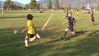 Wasatch JS vs Comba Yellow U12 D1 Soccer [upl. by Dorella936]