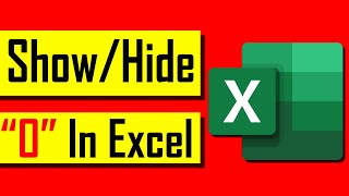 How to Display or Hide Zero Values In Excel [upl. by Arva403]