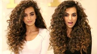 HEATLESS Curls For Long Hair Tutorial [upl. by Uwton]