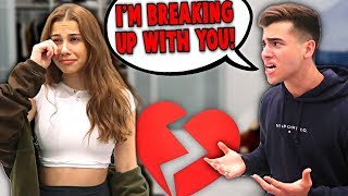 Break Up Prank On Girlfriend She Cried [upl. by Emerson]