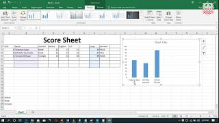 Creating a score sheet using Microsoft Excel [upl. by Reffotsirk]