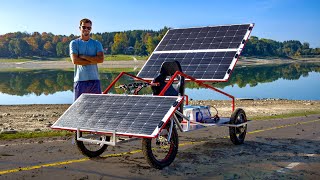 Making a SOLAR POWERED CAR Full Build [upl. by Loralyn]