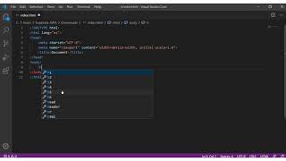 1 Crear una página Web con Visual Studio Code [upl. by Adnawed]