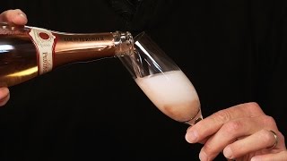 Opening and Pouring Sparkling Wine 101 [upl. by Marius946]