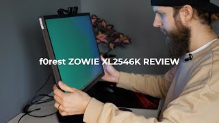 f0rest Reviews  ZOWIE XL2546K Gaming Monitor [upl. by Russel857]