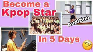 VLOG 11 Becoming a Kpop Star Trainee for 5 days in Seoul [upl. by Sinaj]