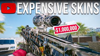 Asking every R6 YouTuber to see their MOST EXPENSIVE skin [upl. by Juliann]