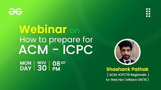 Webinar  How to Prepare for ACMICPC [upl. by Declan198]