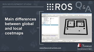 ROS QampA 168  What are the differences between global and local costmap [upl. by Sadler924]