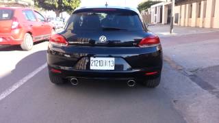 Scirocco 14tsi 160 Custom Exhaust system [upl. by Vallonia]