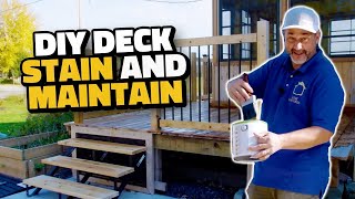 How to Clean And Seal Your Deck [upl. by Salba897]