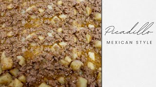 Beef Picadillo with Potatoes  Mexican Style Ground Beef with Potatoes [upl. by Yboc]