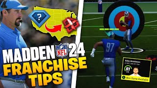 Franchise Mode Tips That You NEED To Know  Madden 24 Franchise [upl. by Pepito366]