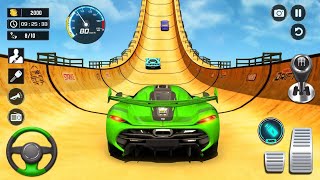 Ramp Car Racing  Racing Car 3D  Android Gameplay [upl. by Ardnuaet]