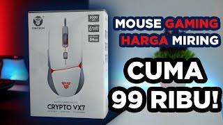 Fantech Crypto VX7  Mouse Gaming dengan Harga Miring  Unbox dan Review Indonesia [upl. by Ravel]