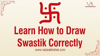 How to Draw Swastik Correctly  जानिए स्वास्तिक बनाने का सही तरीका  Increase the Power of Swastik [upl. by Nyrrek]