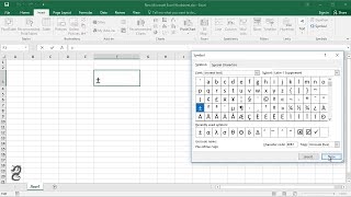 How to type PlusMinus symbol in excel [upl. by Dominic161]