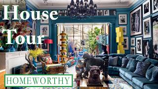 HOUSE TOUR  Inside A Maximalist New York City Townhouse [upl. by Haggar164]