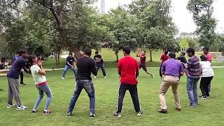 Toss the Ball  Synergy team building game [upl. by Sudnak852]