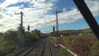 Führerstandsmitfahrt  Rheingau  Rüdesheim  Koblenz [upl. by Lodnar]