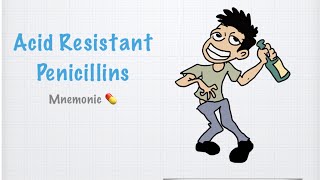 Acid Resistant Penicillins made easy  mnemonic [upl. by Avivah]