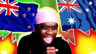 Reacting To Australian Drill Vs New Zealand Drill Music [upl. by Baxy]