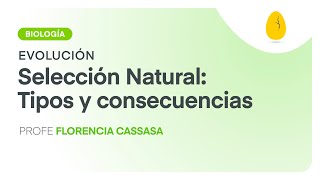 Selección Natural Tipos y consecuencias  Biología  Evolución  V7  Egg Educación [upl. by Lentha]