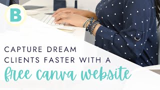 How To Make A FREE Virtual Assistant Website amp Portfolio in Canva [upl. by Irmgard296]