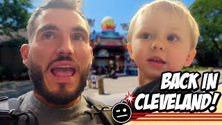 WERE BACK IN CLEVELAND  CLEVELAND HOMECOMING VLOG [upl. by Bret457]